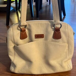 Hartman leather travel work shoulder bag